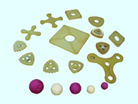 清理塊、推料塊、橡皮球